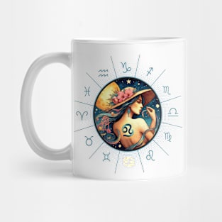 ZODIAC Cancer - Astrological CANCER - CANCER - ZODIAC sign - Van Gogh style - 6 Mug